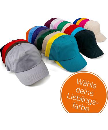 Custom Baseball Cap with Embroidered Name - Over 20 Colors for Men & Women - Perfect Personal Gift - Buy Online on GoSupps.com