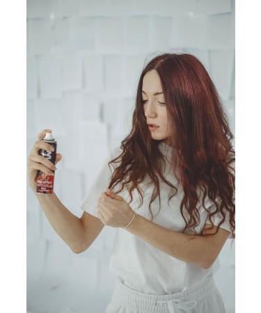 Nish Man Temporary Hair Colour - Nishman Unisex Pro Mech Hair Styling Colour Spray - ultimate coloured hair spray wash out kids & adults (Red) - Buy Online on GoSupps.com