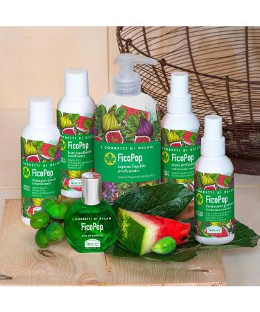  Helan Helan I Sorbetti FicoPop - Alcohol-Free Breathable Deodorant Spray for Men and Women Suitable for Sensitive Skin Aluminum-Free with a Fresh Scent Vitamin E Essential Oils of Thyme Sage and Herbs 100 ml - Buy Online on GoSupps.com