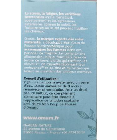 OMUM x CHOU Hair Gift Set: 1 Free Satin Scrunchie + 1 Ma Bulle Douceur Hydration Reinforcement Shampoo + 1 Mon Coup de Pousse Anti-Hair Loss Food Supplement - Natural France - Buy Online on GoSupps.com