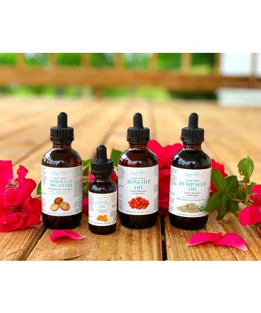 100% Pure Unrefined Moroccan Argan Oil - 4 oz | Premium Skin & Hair Care - International Shipping Available - Buy Online on GoSupps.com