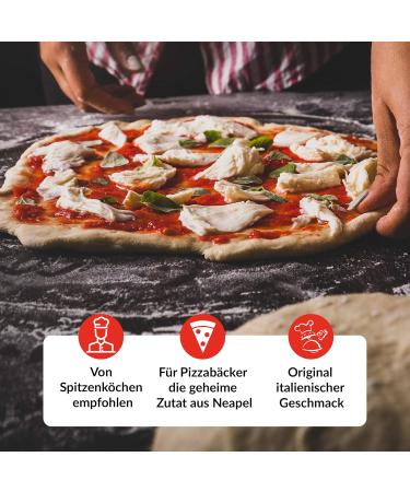 Buy Delicret Naples Pizza Kit - Authentic Caputo Pizzeria Flour San Marzano Tomatoes & Yeast - Neapolitan Pizza Recipes & Storage Included - Buy Online on GoSupps.com