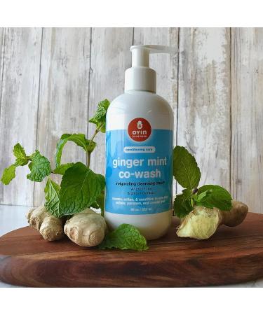 Oyin Handmade Ginger Mint Co-Wash | Invigorating Cleansing Cream with Green Tea & Ginger | 8 oz - Buy Online on GoSupps.com