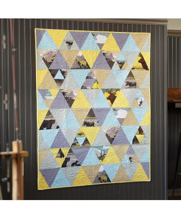 Missouri Star Quilt Triangle Template | 8 Inch Acrylic 60 Degree Ruler for Charm Packs & Layer Cakes | Triangle Quilt Template for Cutting & Sewing - Green - Buy Online on GoSupps.com