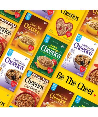 CHEERIOS Multi Grain Cereal Box Whole Grain is the First Ingredient 342 Grams Package of Cereal - Buy Online on GoSupps.com