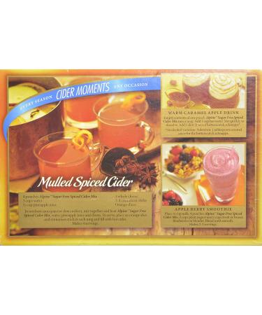 Alpine Spiced Apple Cider Sugar-Free - 10 Count Pack - Buy Online on GoSupps.com