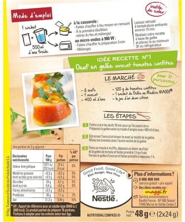 Maggi Madeira Jelly (2 Sachets) - 48 g - Buy Online on GoSupps.com