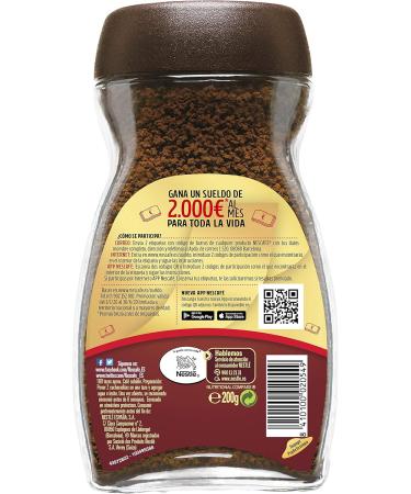 Nescaf Classic Soluble Natural Coffee 200g - Buy Online on GoSupps.com