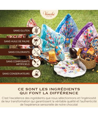 Venchi - uf Mignon au Chocolat Noir Noiset 70% 70 Gr avec de Gros clats de "Noisettes du Pi mont" Sans Gluten Collection de P ques Venchi Id e Cadeau - Buy Online on GoSupps.com
