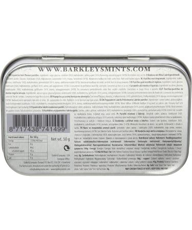 Barkleys Liquorice Mints Tin - Buy Online on GoSupps.com