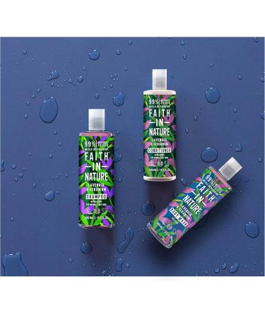 Faith In Nature Lavender & Geranium Body Wash 400ml - Buy Online on GoSupps.com