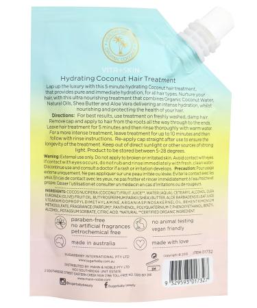 SugarBaby Vita Skin Hair Affair | Hydrating Coconut Hair Treatment 4.73 fl oz - Buy Internationally - Buy Online on GoSupps.com