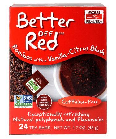 NOW Foods Better Off Red Rooibos Tea - 24 Tea Bags