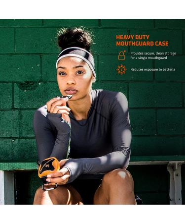 Shock Doctor Mouth Guard Case - Shock Green | Protective Case for Dental Guards - Buy Online on GoSupps.com