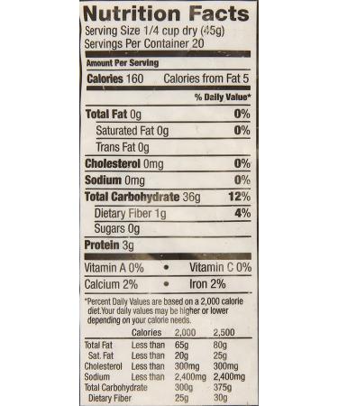 Organic Long Grain White Rice - GMO-Free, Sodium & Cholesterol Free (32 oz) - Pack of 12 - Buy Online on GoSupps.com