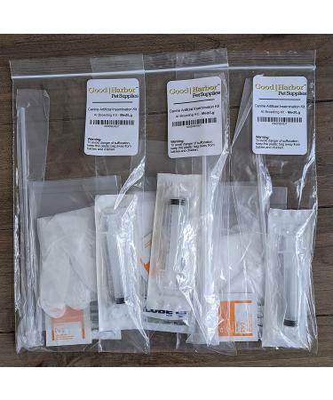 Canine AI Artificial Insemination Dog Breeding Kit - Med/Lg Breed - 3 Pack | Good Harbor Pet Supplies - Buy Online on GoSupps.com