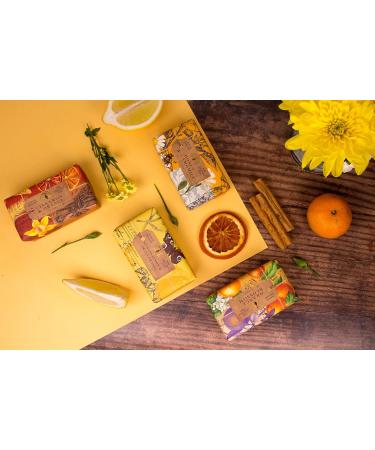 English Soap Co. Orange Blossom Soap Bar - Anniversary Collection 200g - Buy Online on GoSupps.com