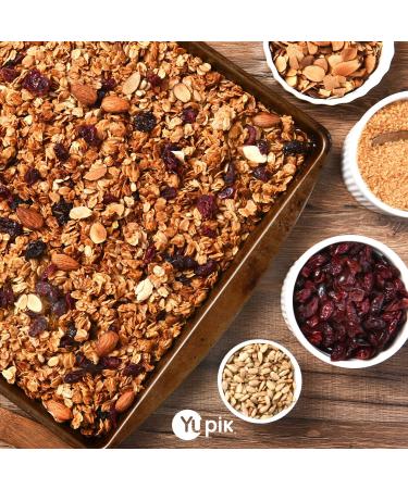 Yupik Organic Brown Rice Flour 2.2 lb - Gluten-Free, Non-GMO, Vegan - Buy Online on GoSupps.com