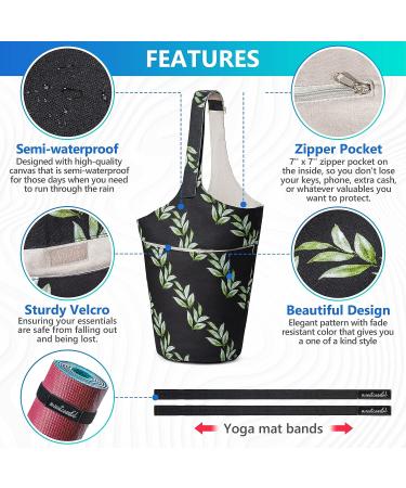 Sweatcessful Extra-Large Yoga Mat Bag with Pockets and Adjustable Strap - Buy Online on GoSupps.com