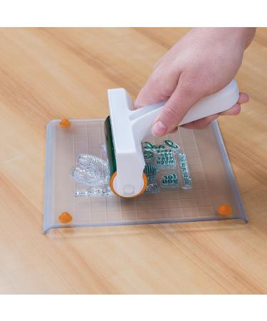 Fiskars Stamp Brayer 106210-1001 - Orange/White | Buy Online - Buy Online on GoSupps.com