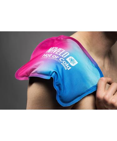 Navelo Cold Warm Compress - Big Gelpack 20x30cm | Reusable Soft Touch Cooling & Heating Pad | Versatile Blue Hot & Cold Gel Pack - Buy Online on GoSupps.com