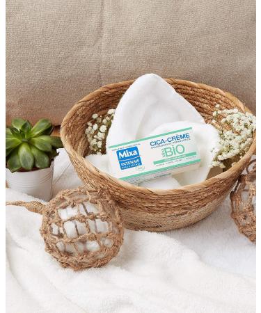 Mixa Organic Cica Nourishing Repair Cream for Sensitive Skin 50 ml Pack of 1 - Buy Online on GoSupps.com