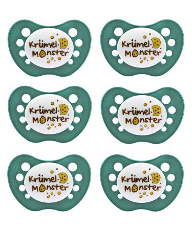 Nip pacifier silicone "Limited Edition" Cookie Monster including protective cap size 2-6 pieces