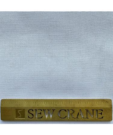 32CT Evenweave Cloth Embroidery Cross Stitch Fabric - Snow White - 29x39 Inches - Buy Online on GoSupps.com