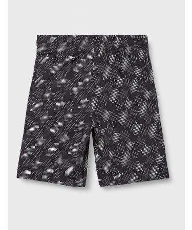 PUMA Boys Active Sports Woven AOP Shorts - Lightweight Black Athletic Shorts for Kids | International Shipping Available - Buy Online on GoSupps.com