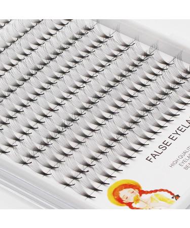 12D Natural Individual False Eyelashes - Mixed Lengths (8-14mm) | Premade Volume Lash Extensions for Stunning Eyes - Buy Online on GoSupps.com