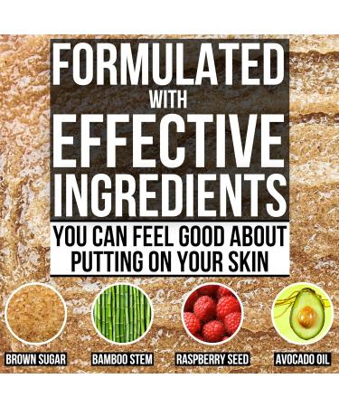 Exfoliating Hand & Foot Scrub - Sugar Scrub for Dry Skin Moisturizing Care | Ideal for Men & Women - Buy Online on GoSupps.com