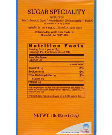La Perruche Brown Sugar Cubes 1LB 10 1/2 OZ - 2 Pack - Buy Online on GoSupps.com