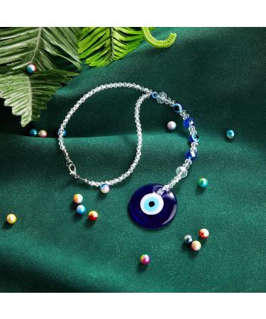 Evil Eye Car Hanging Ornament - Blue Charm for Rear View Mirror | Classic Style Evil Eye Accessories for Car and Home - Buy Online on GoSupps.com