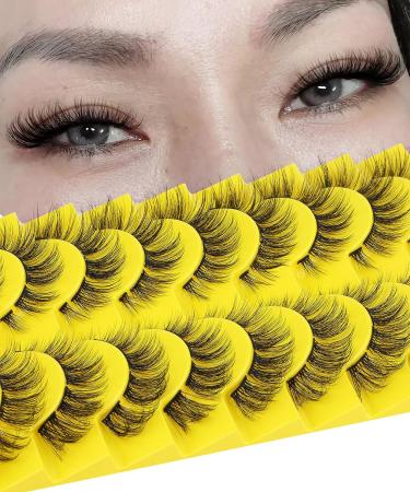 Yawamica Cluster Lashes C Curl Wispy Individual 8-16MM DIY Eyelash Extension Kit - 100 Clusters Natural Fluffy Pesta, 10 Pairs for Lash Extension Look - Buy Online on GoSupps.com