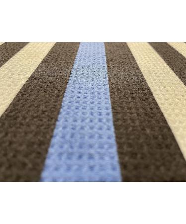 PakedDeals Thin Blue Line Flag Microfiber Golf Bag Towel 22.5 X 15 - Velour Waffle Pattern, Grommet, Carabiner - Buy Online on GoSupps.com