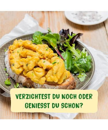 Biovegan My Scrambled Eggs - Gluten-Free & Vegan Herbal Egg Replacement from Chickpeas | 15 x 50g Packs - Buy Online on GoSupps.com