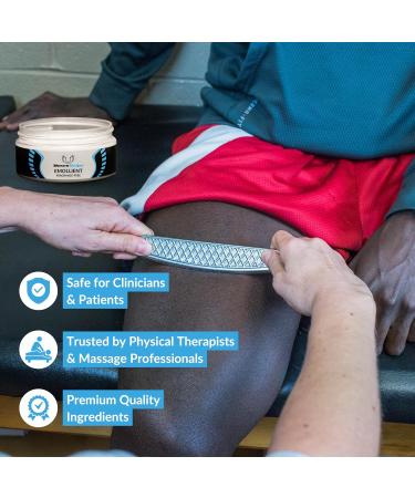 HawkGrips 8oz Massage Emollient and 8oz Massage Cream Bundle Unscented IASTM Massage Cupping Therapy Whole Body Muscle Cream Deep Tissue Professional Massage Therapy - Buy Online on GoSupps.com