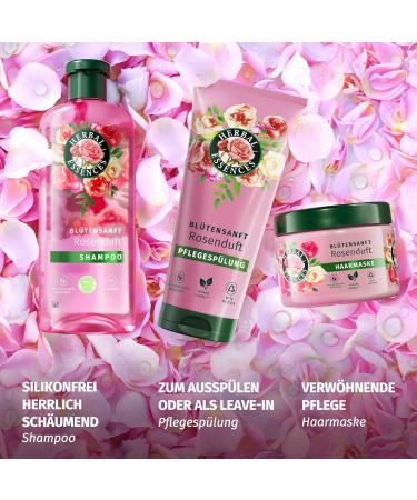Herbal Essences Rose Scent 300ml - Transform Blunt Hair to Silky Shine with Natural Ingredients | Vegan Friendly - Buy Online on GoSupps.com