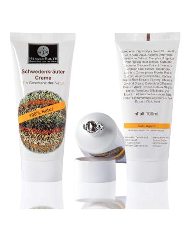 Lichen Dermatitis Cream with Swedish Herbs - Cortisone-Free Relief | HerbsnRoots 100ml - Buy Online on GoSupps.com