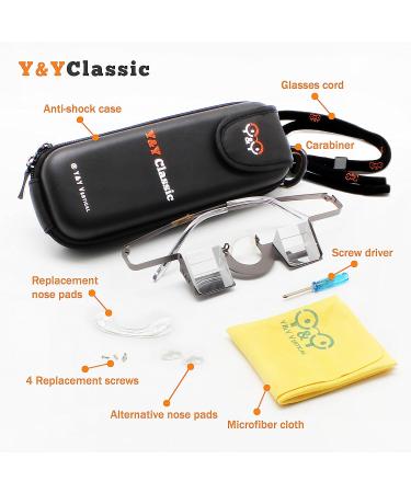 YYVERTICAL Classic Belay Glasses - Sturdy & Comfortable Prism Eyewear for Rock Climbing - Blue - Buy Online on GoSupps.com