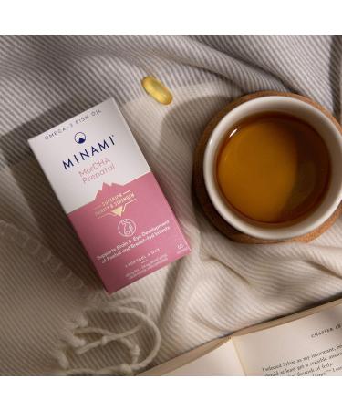 Minami MorDHA Prenatal Omega 3 Fish Oil Supplement - 60 Softgels for Brain and Eye Development in Pregnancy and Breastfed Infants - Buy Online on GoSupps.com