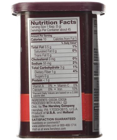 Hershey's Special Dark Cocoa 8-Ounce Container - Pack of 3 | Rich Flavor | Quality Ingredients - Buy Online on GoSupps.com
