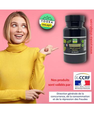 YOOKA Shilajit 60 units natural ARTISANAL PURE GOLD. 70% FULVIC ACID laboratory test guaranteeing +85 minerals 12% humic acid. Sun drying 60d purified 40 times. French company. - Buy Online on GoSupps.com