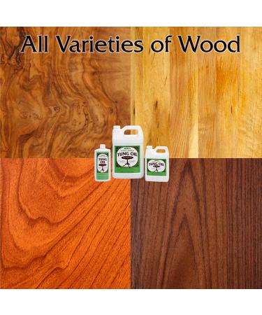 HOPE'S 100% Pure Tung Oil  Waterproof Natural Wood Finish and Sealer  128 Fl Oz One  128 Fl Oz One  128 Fl Oz - Buy Online on GoSupps.com
