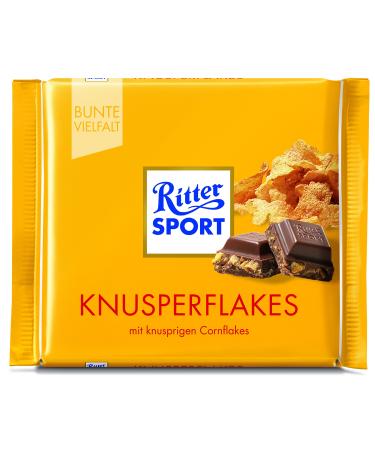 Ritter Sport Ciocc.100Gr Cornflakes Pack of 10