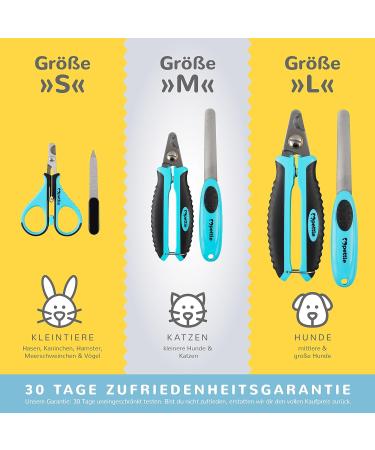 Claw Scissors for Dogs & Cats | 100% Splinter-Free Stainless Steel Blades | Claw Care eBook & File Included | Professional & Safe Pet Nail Cutter - Buy Online on GoSupps.com