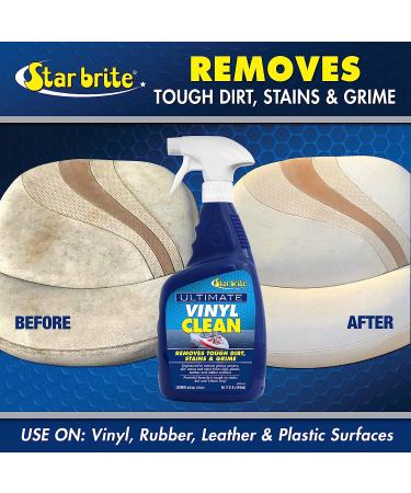 STAR BRITE Ultimate Vinyl Clean Spray 32oz - Multi-Surface Cleaner for Auto, RV, Home & Boat Upholstery - Interior & Exterior Trim - Vinyl, Rubber, Leather, Plastic - 096232 - Buy Online on GoSupps.com