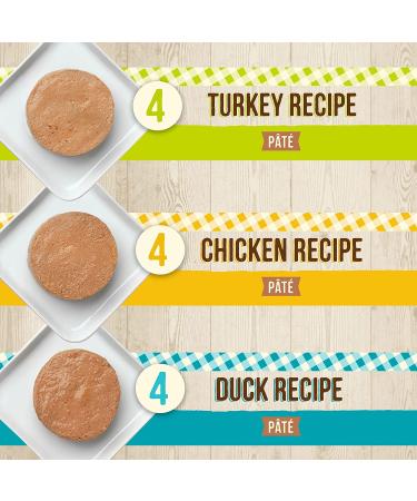 Merrick Purrfect Bistro Grain-Free Canned Wet Cat Food Poultry Variety Pack 5.5oz (12 Pack) - Buy Online on GoSupps.com