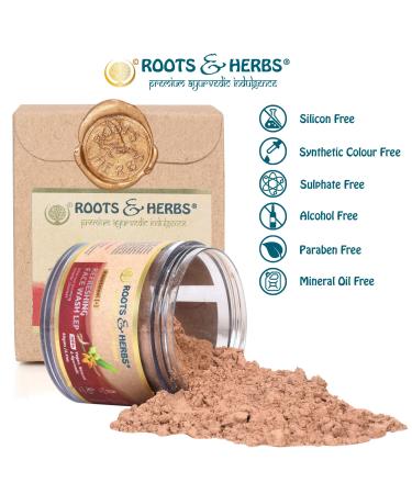 ROOTS AND HERBS Ayurvedic Face Wash Lep Natural Treatment 100% Vegan Anantmool Refreshing Face Wash Non-Forming Facial Cleanser - 2.11oz