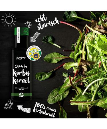  Senger's Senger's 100% Pure Styrian Pumpkin Seed Oil PGI from the Steiermark Premium brand (500 ml) - Buy Online on GoSupps.com